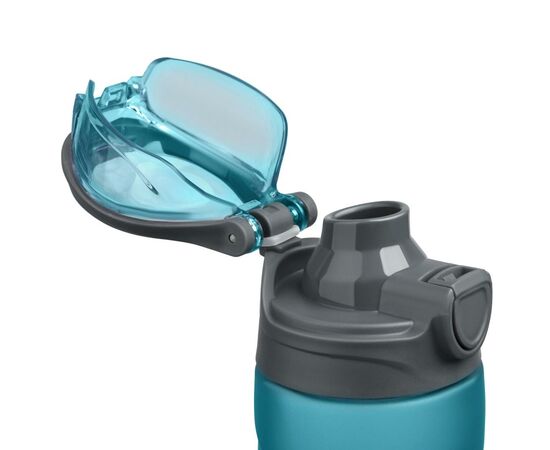 Пляшка для води Ardesto Matte Bottle 600 мл Blue (AR2205PB), зображення 3 Пляшка для води Ardesto Matte Bottle 600 мл Blue (AR2205PB), зображення 3