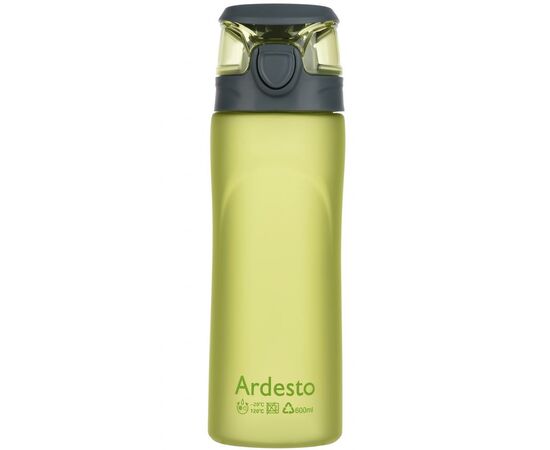 Бутылка для воды Ardesto Matte Bottle 600 мл Green (AR2205PG)