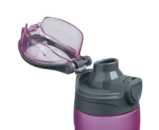 Пляшка для води Ardesto Matte Bottle 600 мл Pink (AR2205PR), зображення 3 Пляшка для води Ardesto Matte Bottle 600 мл Pink (AR2205PR), зображення 3
