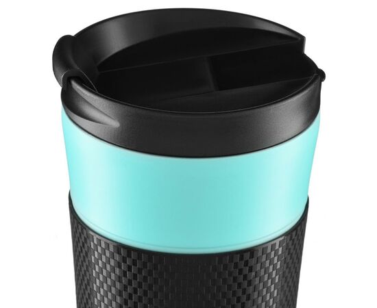 Термокружка Ardesto To Go 450 мл Turquoise (AR2645SMT), изображение 2 Термокружка Ardesto To Go 450 мл Turquoise (AR2645SMT), изображение 2