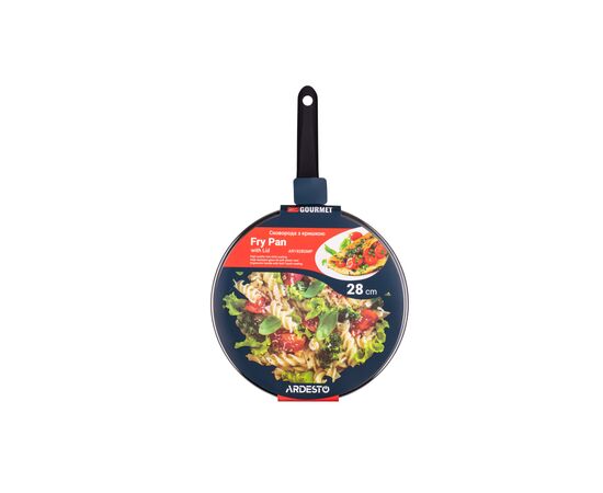 Сковорода Ardesto Gemini Gourmet Aosta с крышкой 28 см (AR1928GMP), изображение 4 Сковорода Ardesto Gemini Gourmet Aosta с крышкой 28 см (AR1928GMP), изображение 4