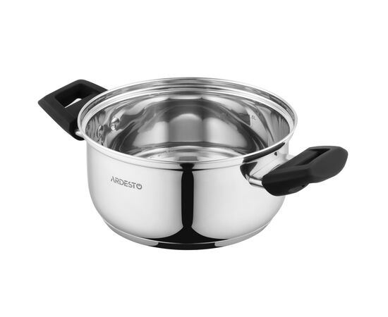 Кастрюля Ardesto Gemini с бакелитовыми ручками 2.0 л (AR3520G), изображение 2 Кастрюля Ardesto Gemini с бакелитовыми ручками 2.0 л (AR3520G), изображение 2
