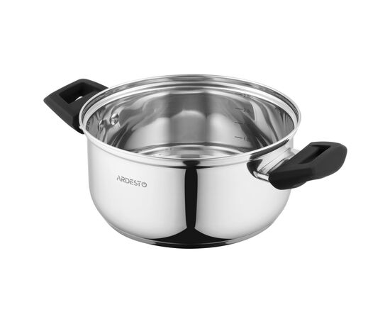Кастрюля Ardesto Gemini с бакелитовыми ручками 2.9 л (AR3529G), изображение 2 Кастрюля Ardesto Gemini с бакелитовыми ручками 2.9 л (AR3529G), изображение 2