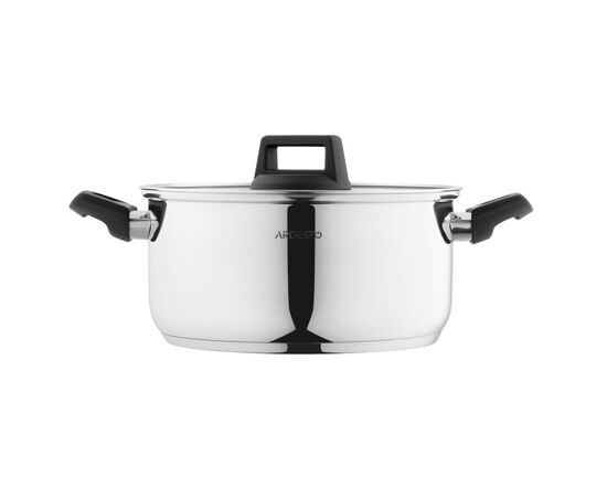 Кастрюля Ardesto Gemini с бакелитовыми ручками 5,1 л (AR3551G), изображение 3 Кастрюля Ardesto Gemini с бакелитовыми ручками 5,1 л (AR3551G), изображение 3
