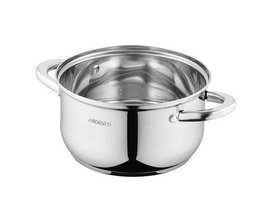 Кастрюля Ardesto Gemini Gourmet 3.2 л (AR1932GSS), изображение 2 Кастрюля Ardesto Gemini Gourmet 3.2 л (AR1932GSS), изображение 2