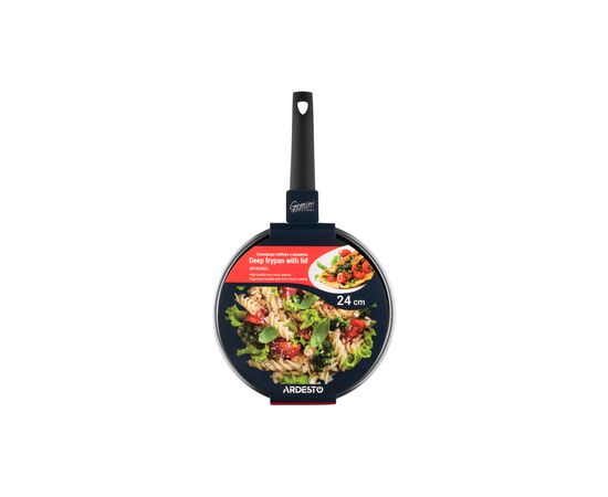 Сковорода Ardesto Gemini Gourmet Viareggio Cover Grey 24 см (AR1924GDL), изображение 2 Сковорода Ardesto Gemini Gourmet Viareggio Cover Grey 24 см (AR1924GDL), изображение 2