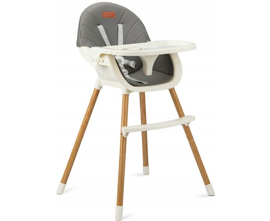 Стульчик для кормления MoMi Flovi dark grey (KRKA00020), изображение 2