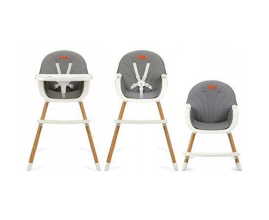 Стульчик для кормления MoMi Flovi dark grey (KRKA00020), изображение 6