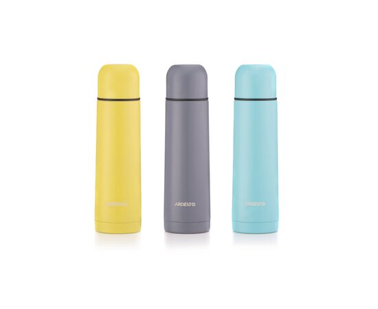 Термос Ardesto Bright City 500 мл Yellow (AR2650YL), изображение 6 Термос Ardesto Bright City 500 мл Yellow (AR2650YL), изображение 6