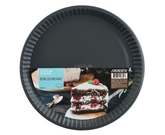Форма для выпечки Ardesto Tasty Baking круглая 30 см (AR2303T), изображение 3 Форма для выпечки Ardesto Tasty Baking круглая 30 см (AR2303T), изображение 3