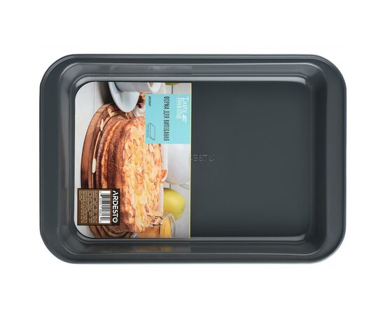 Форма для выпечки Ardesto Tasty Baking прямоугольная 37х25 см (AR2304T), изображение 2 Форма для выпечки Ardesto Tasty Baking прямоугольная 37х25 см (AR2304T), изображение 2
