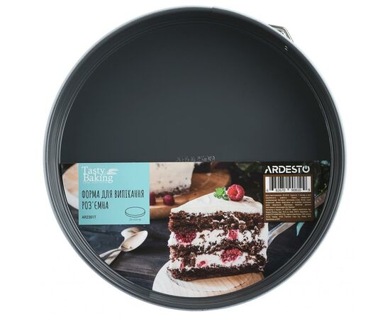 Форма для выпечки Ardesto Tasty Baking круглая 26 см (AR2301T), изображение 5 Форма для выпечки Ardesto Tasty Baking круглая 26 см (AR2301T), изображение 5