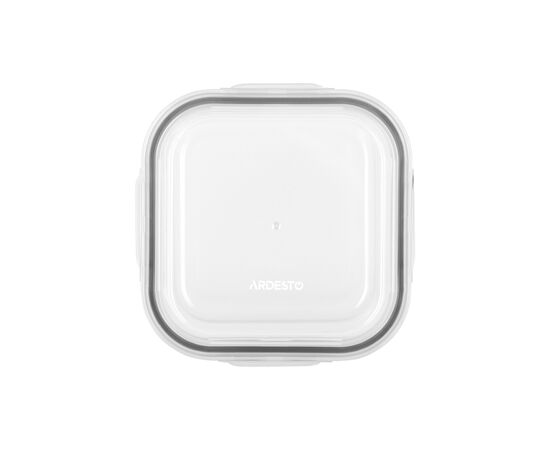 Пищевой контейнер Ardesto Gemini Quadrate 1200 мл (AR1212SQ), изображение 3 Пищевой контейнер Ardesto Gemini Quadrate 1200 мл (AR1212SQ), изображение 3