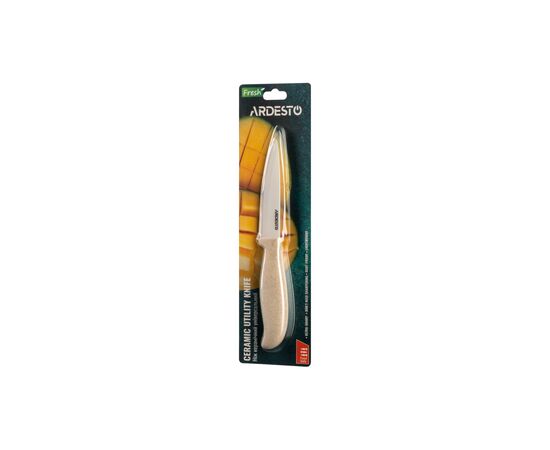 Кухонный нож Ardesto Fresh 20.5 см Beige (AR2120CS), изображение 4 Кухонный нож Ardesto Fresh 20.5 см Beige (AR2120CS), изображение 4