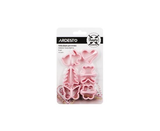 Форма для выпечки Ardesto Tasty Baking Set 6 шт Pink (AR2308PP)