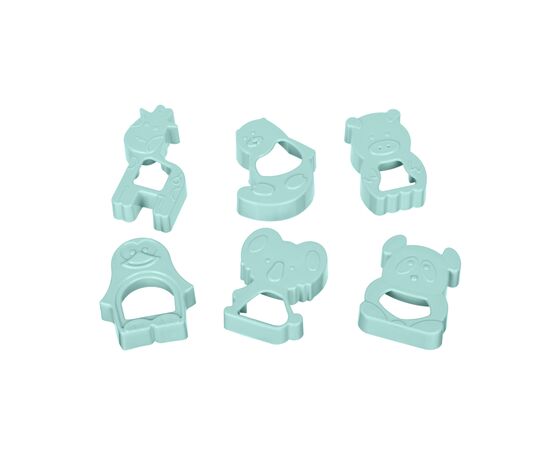 Форма для выпечки Ardesto Tasty Baking Animals Set 6 шт Tiffany Blue (AR2309PP), изображение 2 Форма для выпечки Ardesto Tasty Baking Animals Set 6 шт Tiffany Blue (AR2309PP), изображение 2