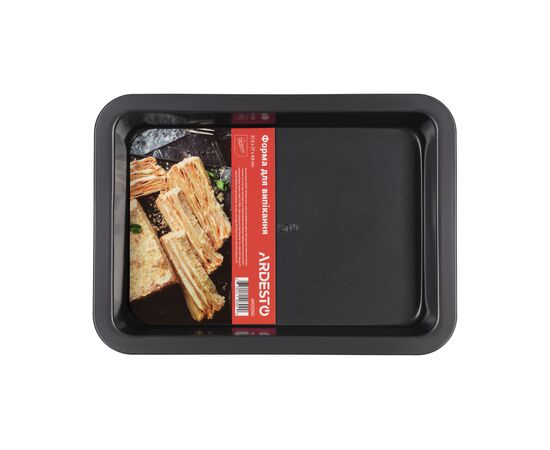Форма для выпечки Ardesto Gemini Rectangle 37.6 x 27 x 4.8 см (AR2509G), изображение 2 Форма для выпечки Ardesto Gemini Rectangle 37.6 x 27 x 4.8 см (AR2509G), изображение 2