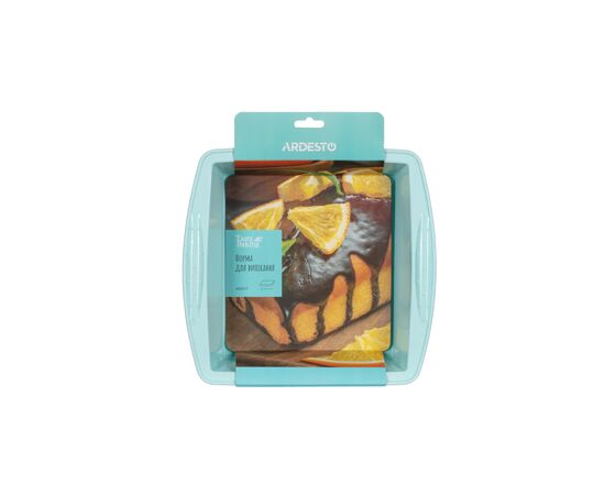 Форма для випікання Ardesto Tasty Baking Rectangle 26 x 25 x 6 см Blue (AR2321T), зображення 2 Форма для випікання Ardesto Tasty Baking Rectangle 26 x 25 x 6 см Blue (AR2321T), зображення 2
