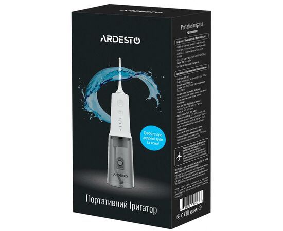 Ирригатор Ardesto POI-MD300W, изображение 4 Ирригатор Ardesto POI-MD300W, изображение 4