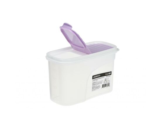 Ємність для сипучих продуктів Ardesto Fresh 1.2 л Purple (AR1212LP), зображення 2