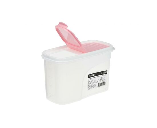 Емкость для сыпучих продуктов Ardesto Fresh 1.2 л Pink (AR1212PP), изображение 2