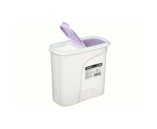 Ємність для сипучих продуктів Ardesto Fresh 1.8 л Purple (AR1218LP), зображення 2