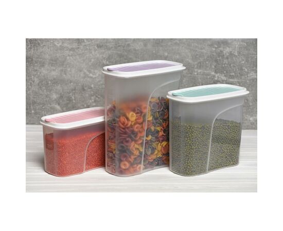 Ємність для сипучих продуктів Ardesto Fresh 1.8 л Purple (AR1218LP), зображення 4