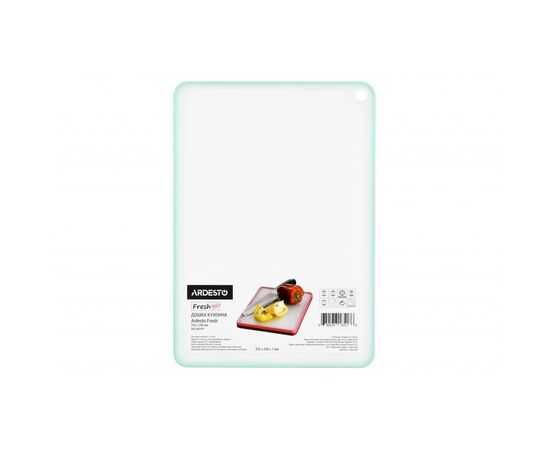 Дошка для нарізання Ardesto Fresh 20.5х29х0.7 см Blue (AR1401TP)