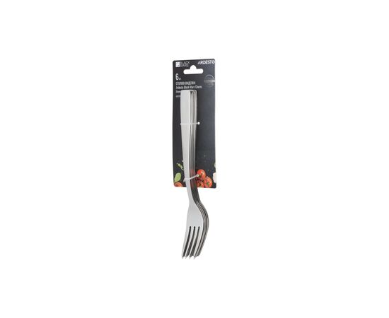 Столовая вилка Ardesto Black Mars Charm 6 шт (AR0706CF), изображение 3 Столовая вилка Ardesto Black Mars Charm 6 шт (AR0706CF), изображение 3