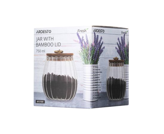Емкость для сыпучих продуктов Ardesto Fresh Vintage 750 мл (AR1375BV), изображение 2