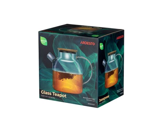 Заварник Ardesto Midori 1500 мл (AR3015GB), изображение 2 Заварник Ardesto Midori 1500 мл (AR3015GB), изображение 2