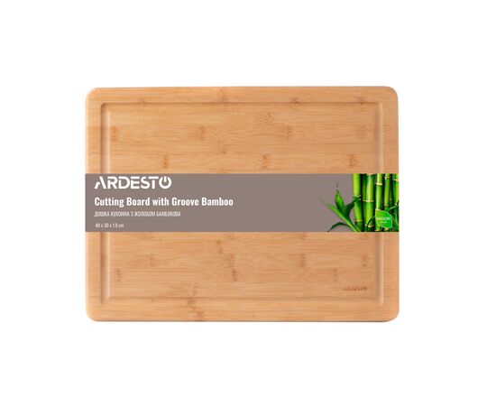 Разделочная доска Ardesto Midori Gutter 40 x 30 см (AR1440BG)