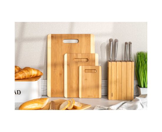 Разделочная доска Ardesto Midori 40 x 30 см (AR1440BM), изображение 2 Разделочная доска Ardesto Midori 40 x 30 см (AR1440BM), изображение 2