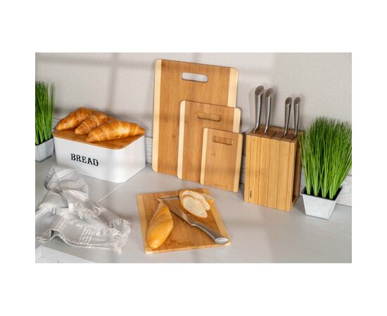 Разделочная доска Ardesto Midori 40 x 30 см (AR1440BM), изображение 4 Разделочная доска Ardesto Midori 40 x 30 см (AR1440BM), изображение 4