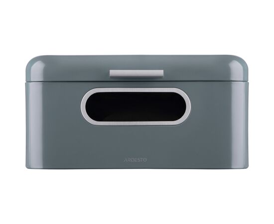 Хлебница Ardesto Gemini Futuristic 30 x 18 x 15 см Grey (AR4230MG), изображение 3