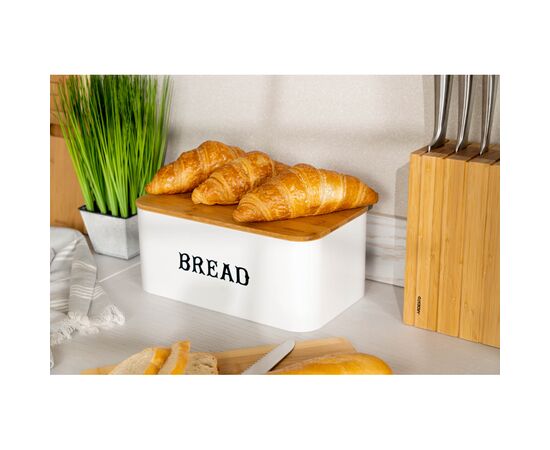 Хлебница Ardesto Midori 30 x 18 x 15 см White (AR4230MW), изображение 10