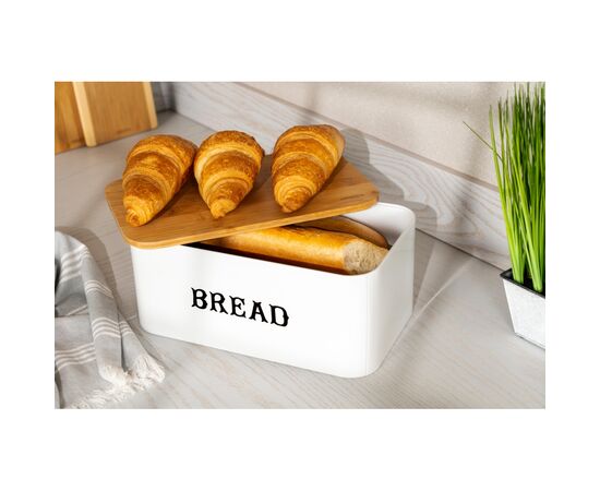 Хлебница Ardesto Midori 30 x 18 x 15 см White (AR4230MW), изображение 8