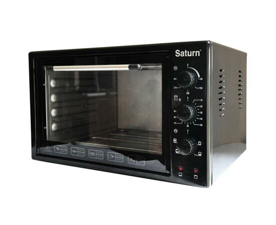 Электропечь Saturn ST-EC3802 Black, изображение 2 Электропечь Saturn ST-EC3802 Black, изображение 2