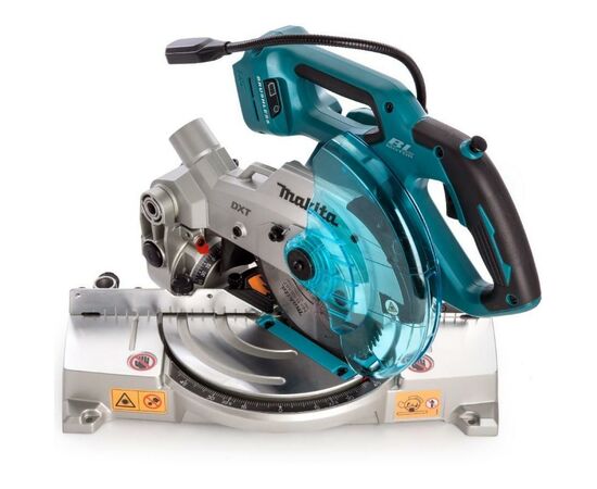 Торцовочная пила Makita LXT, 165мм (без АКБ и БП) (DLS600Z), изображение 2 Торцовочная пила Makita LXT, 165мм (без АКБ и БП) (DLS600Z), изображение 2