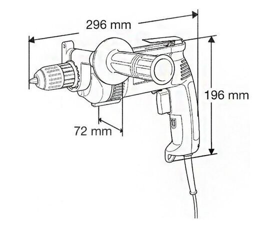 Дрель Makita DP3003, изображение 4 Дрель Makita DP3003, изображение 4