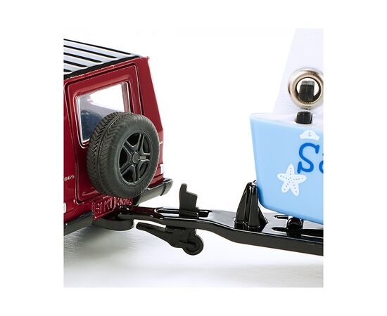 Спецтехніка Siku Mercedes G65 AMG з човном (6336309), зображення 3