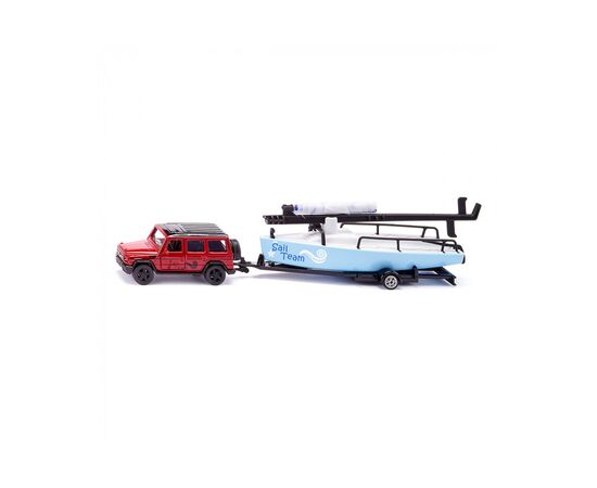 Спецтехніка Siku Mercedes G65 AMG з човном (6336309)