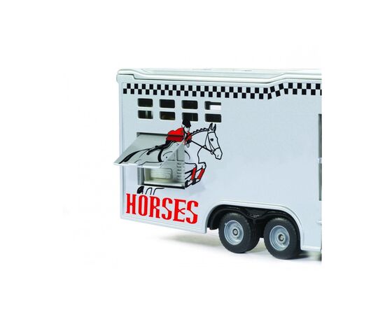 Спецтехника Siku Грузовик для перевозки лошадей (6460537), изображение 5 Спецтехника Siku Грузовик для перевозки лошадей (6460537), изображение 5