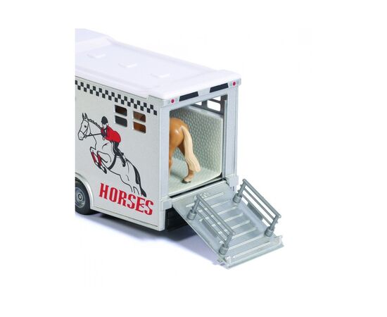 Спецтехника Siku Грузовик для перевозки лошадей (6460537), изображение 6 Спецтехника Siku Грузовик для перевозки лошадей (6460537), изображение 6