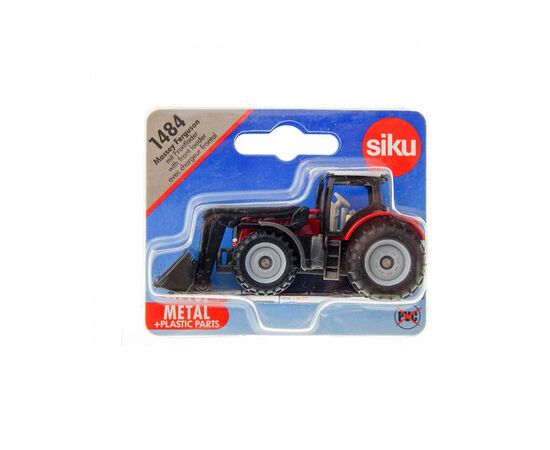 Спецтехника Siku Трактор Massey Ferguson с погрузчиком (6002388)
