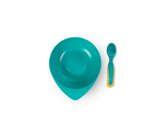 Набор детской посуды Baboo тарелочка глубокая с крышкой и ложечкой оранжевая (90593), изображение 3 Набор детской посуды Baboo тарелочка глубокая с крышкой и ложечкой оранжевая (90593), изображение 3