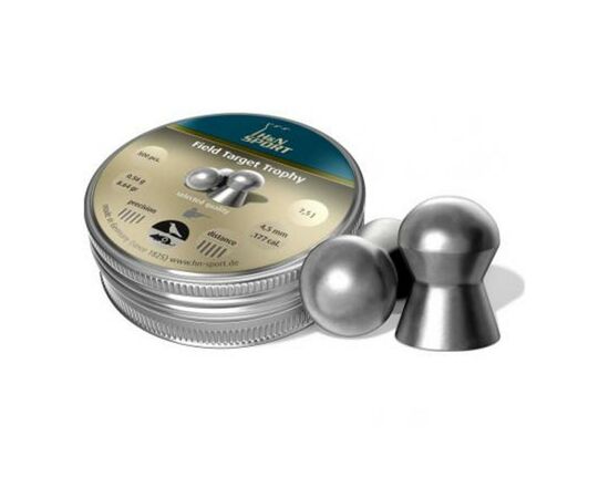Пульки H&N Field & Target Trophy 500 шт. (92104510005 / 4047058010373)