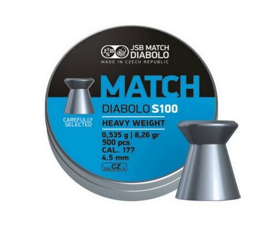 Пульки JSB Match Diablo S 100 500 шт. (000025-500)
