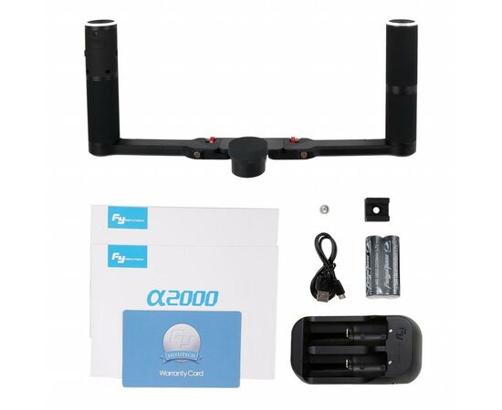 Рукоятка для стедикама FeiYu Tech a1000/a2000 Dual Grip Handle (222000), изображение 2 Рукоятка для стедикама FeiYu Tech a1000/a2000 Dual Grip Handle (222000), изображение 2
