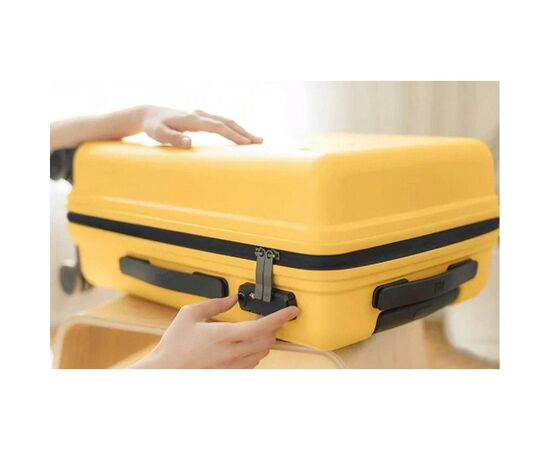 Чемодан Xiaomi RunMi 90 Points Suitcase Sir River Bright Yellow 20" (6934177708695), изображение 3 Чемодан Xiaomi RunMi 90 Points Suitcase Sir River Bright Yellow 20" (6934177708695), изображение 3